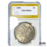 1896 Morgan Silver Dollar PGA MS65+