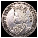 1893 Columbian Exposition Quarter Dollar CLOSELY U