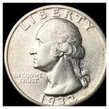 1932-S Silver Washington Quarter CLOSELY UNCIRCULA
