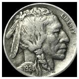 1924 Buffalo Nickel ABOUT UNCIRCULATED