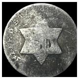1851 Silver Three-Cent Piece NICELY CIRCULATED