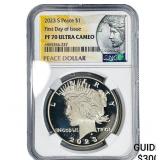 2023-S Silver Peace Dollar NGC PF70 Ultra Cameo