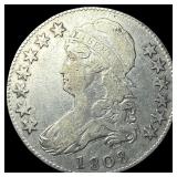 1808 Capped Bust Half Dollar LIGHTLY CIRCULATED