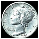 1926-S Silver Mercury Dime CLOSELY UNCIRCULATED