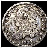 1837 Capped Bust Dime LIGHTLY CIRCULATED