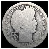 1901 Barber Half Dollar NICELY CIRCULATED