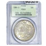 1904-O Morgan Silver Dollar PCGS MS63