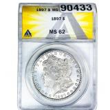 1976-D Washington Silver Quarter ANACS MS67