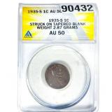 1897 Mercury Silver Dollar ANACS MS62