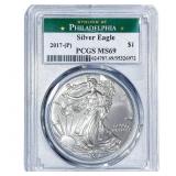 2017 Silver Eagle PCGS MS69