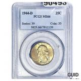 1944-D Washington Silver Quarter PCGS MS66