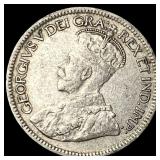 1932 Canada Silver 10 Cents CHOICE AU