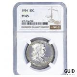 1954 Franklin Half Dollar NGC PF65