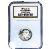 1956 Washington Silver Quarter NGC PF68* CAMEO