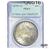 1899-O Morgan Silver Dollar PCGS MS64