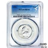 1951 Washington Silver Quarter PCGS PR66