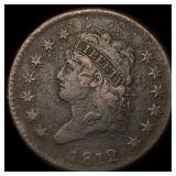 1812 Classic Head Large Cent LIGHTLY CIRCULATED