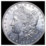 1887 Morgan Silver Dollar UNCIRCULATED