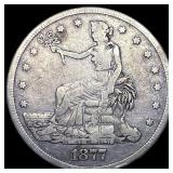 1877-S Silver Trade Dollar LIGHTLY CIRCULATED