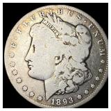 1893-CC Silver Morgan Dollar NICELY CIRCULATED