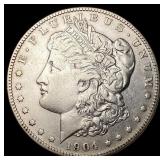 1904-S Silver Morgan Dollar NEARLY UNCIRCULATED
