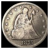 1875 Seated Liberty Twenty Cents NICELY CIRCULATED