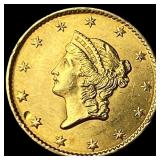 1849 Gold $1 Liberty Type 1 HIGH GRADE