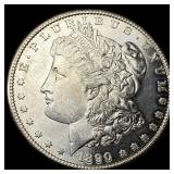 1890-S Silver Morgan Dollar CHOICE BU
