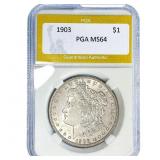 1903 Morgan Silver Dollar PGA MS64