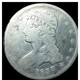 1837 Capped Bust Half Dollar NICELY CIRCULATED