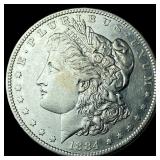 1884-S Silver Morgan Dollar CLOSELY  UNCIRCULATED