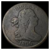 1806 Draped Bust Half Cent NICELY CIRCULATED