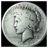 1921 Silver Peace Dollar NICELY CIRCULATED
