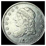 1829 Capped Bust Half Dime NEARLY UNCIRCULATED