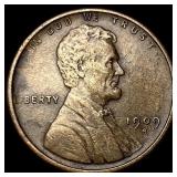 1909-S Lincoln Wheat Cent CLOSELY UNCIRCULATED