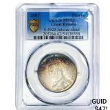 1887 Great Britain Silver Florin PCGS MS62