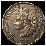 1873 Indian Head Cent CLOSELY UNCIRCULATED