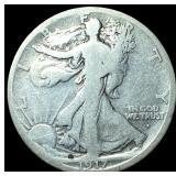 1917-S Silver Half Dollar (Walking Liberty) NICELY
