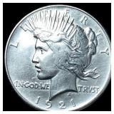 1921 Silver Peace Dollar HIGH GRADE