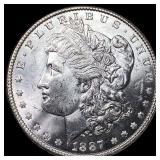 1887 Morgan Silver Dollar UNCIRCULATED