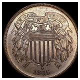 1865 Two-Cent Piece UNCIRCULATED