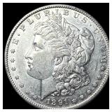 1891-S Silver Morgan Dollar CLOSELY UNCIRCULATED