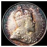 1903 Canada Silver 10 Cents H Mint Mark CHOICE AU