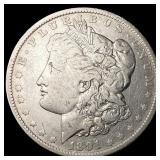 1891-O Silver Morgan Dollar ABOUT  UNCIRCULATED