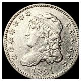 1831 Capped Bust Silver Half Dime CLOSELY  UNCIRC