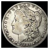 1884 Silver Morgan Dollar LIGHTLY CIRCULATED