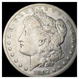 1892-S Silver Morgan Dollar LIGHTLY CIRCULATED