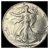 1942 Walking Liberty Half Dollar CHOICE AU