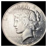 1927 Silver Peace Dollar UNCIRCULATED