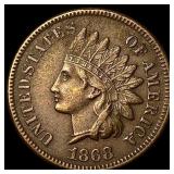 1868 Indian Head Cent CLOSELY UNCIRCULATED